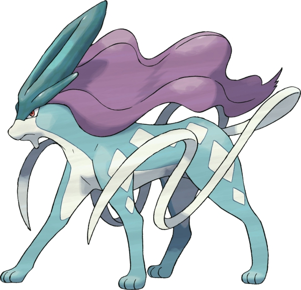 Suicune Suicune पोकेमॉन रंग पेज प्रिंट करने और रंगने के लिए 0491